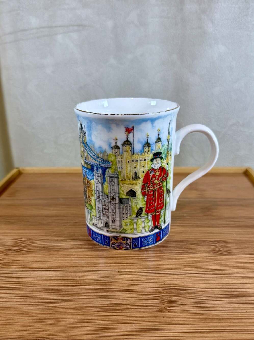 JAMES SADLER THAMESIDE Fine China CEDAR Mug‎